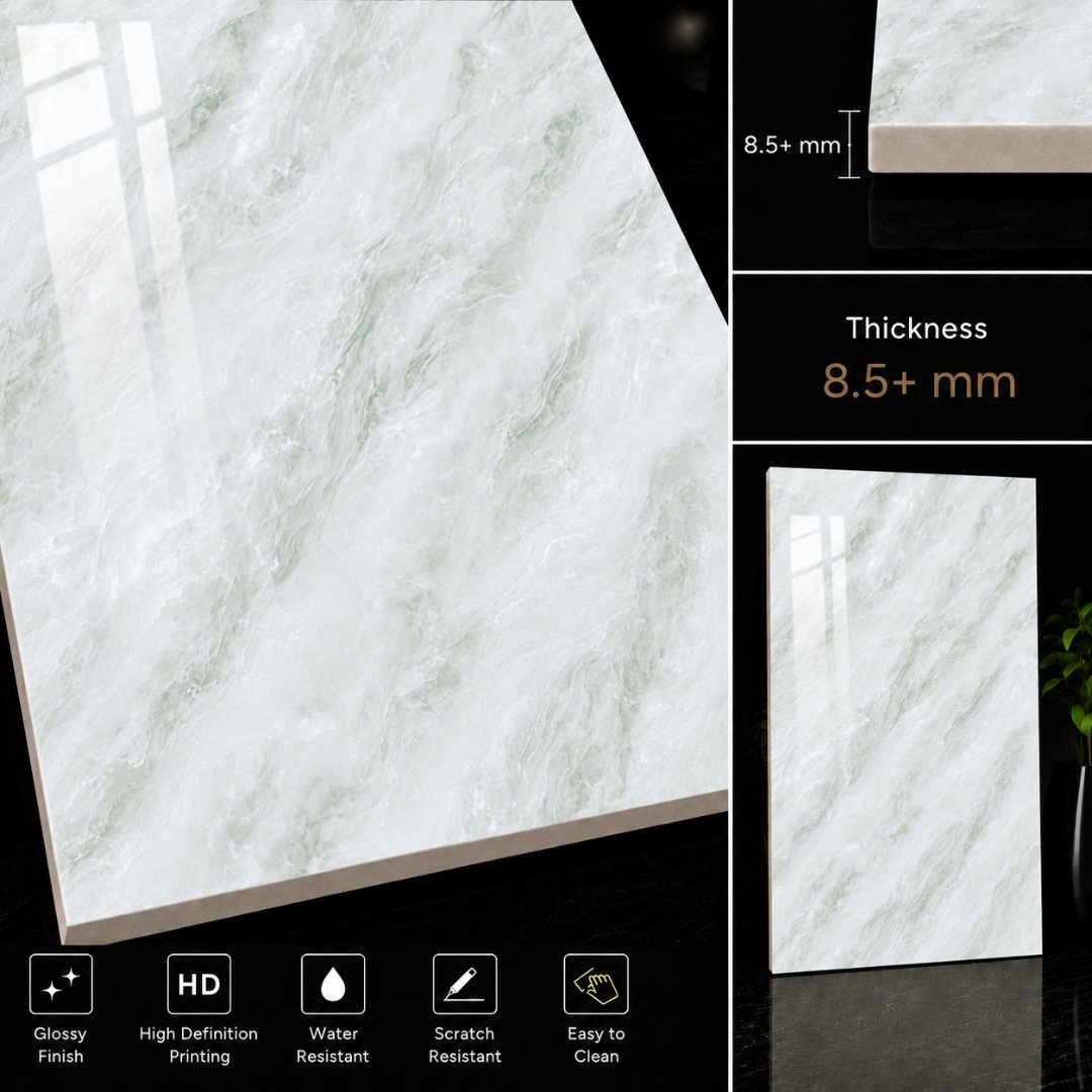 AL EN Dressed Pista Marble & Stone Kitchen Tiles - My Home Studio